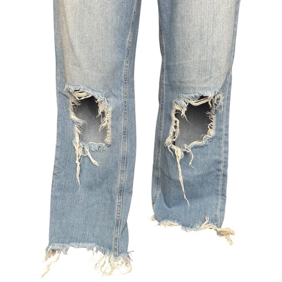 We The Free Maggie Mid-Rise Straight-Leg Jeans 27 - Picture 5 of 12